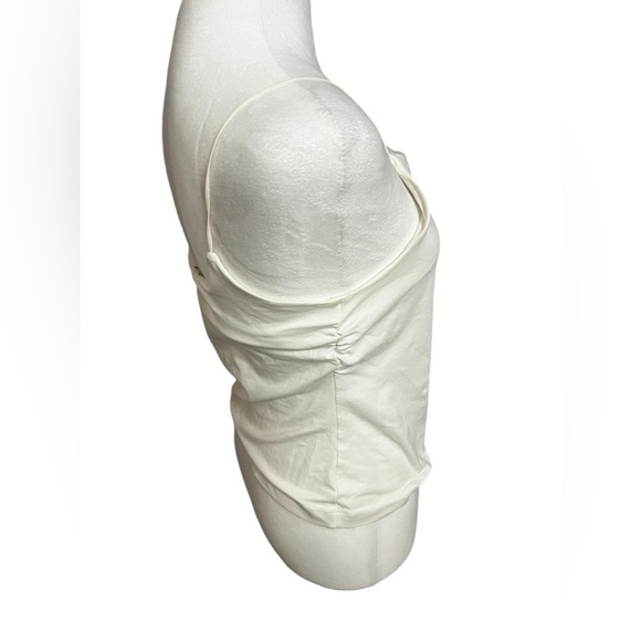 Free People Women's Anywhere Anytime Tank white large built in bra - Picture 5 of 10